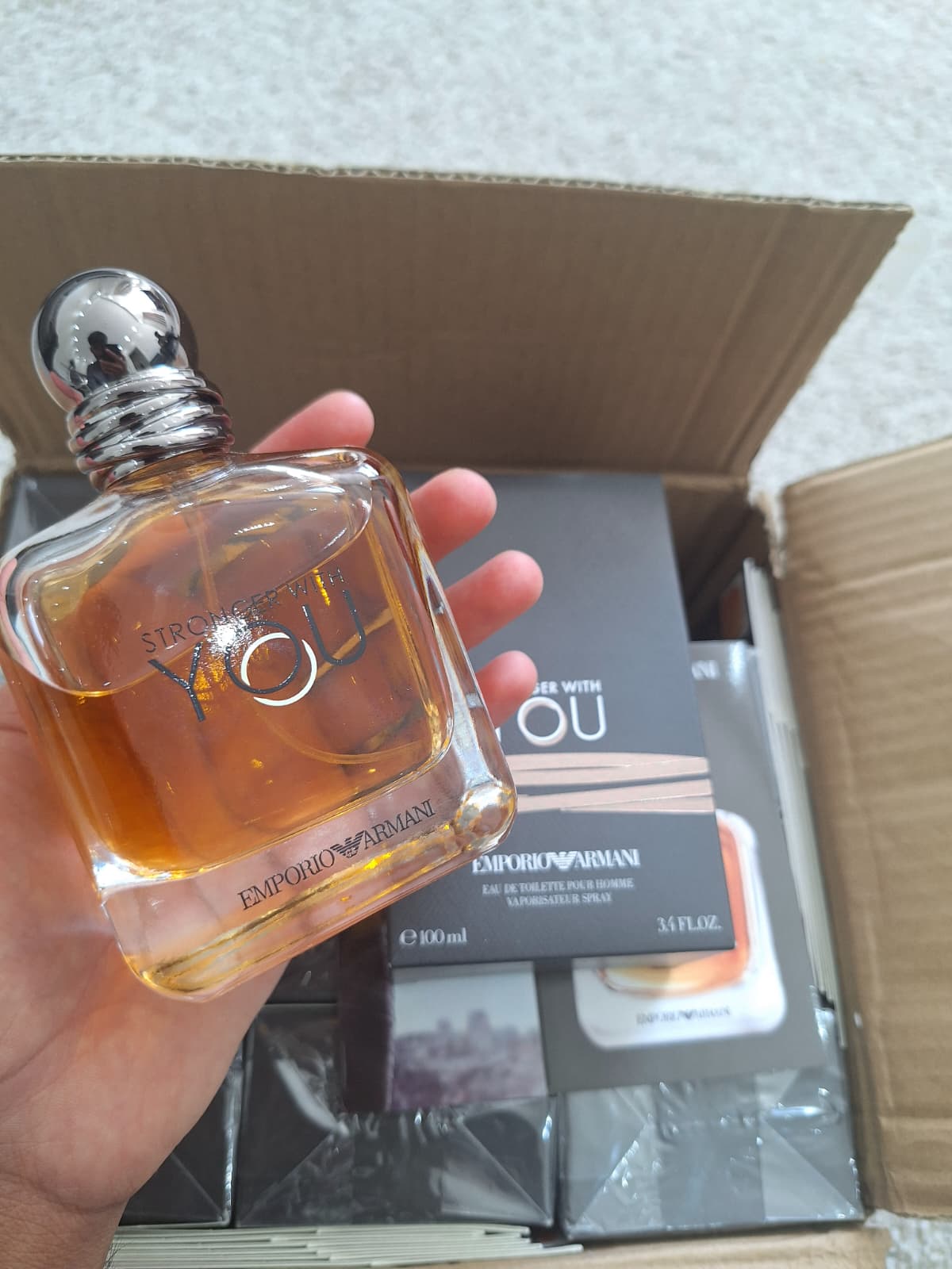 Emporio Armani Stronger With You 100ml – Buy Luxury Men’s Fragrance Online